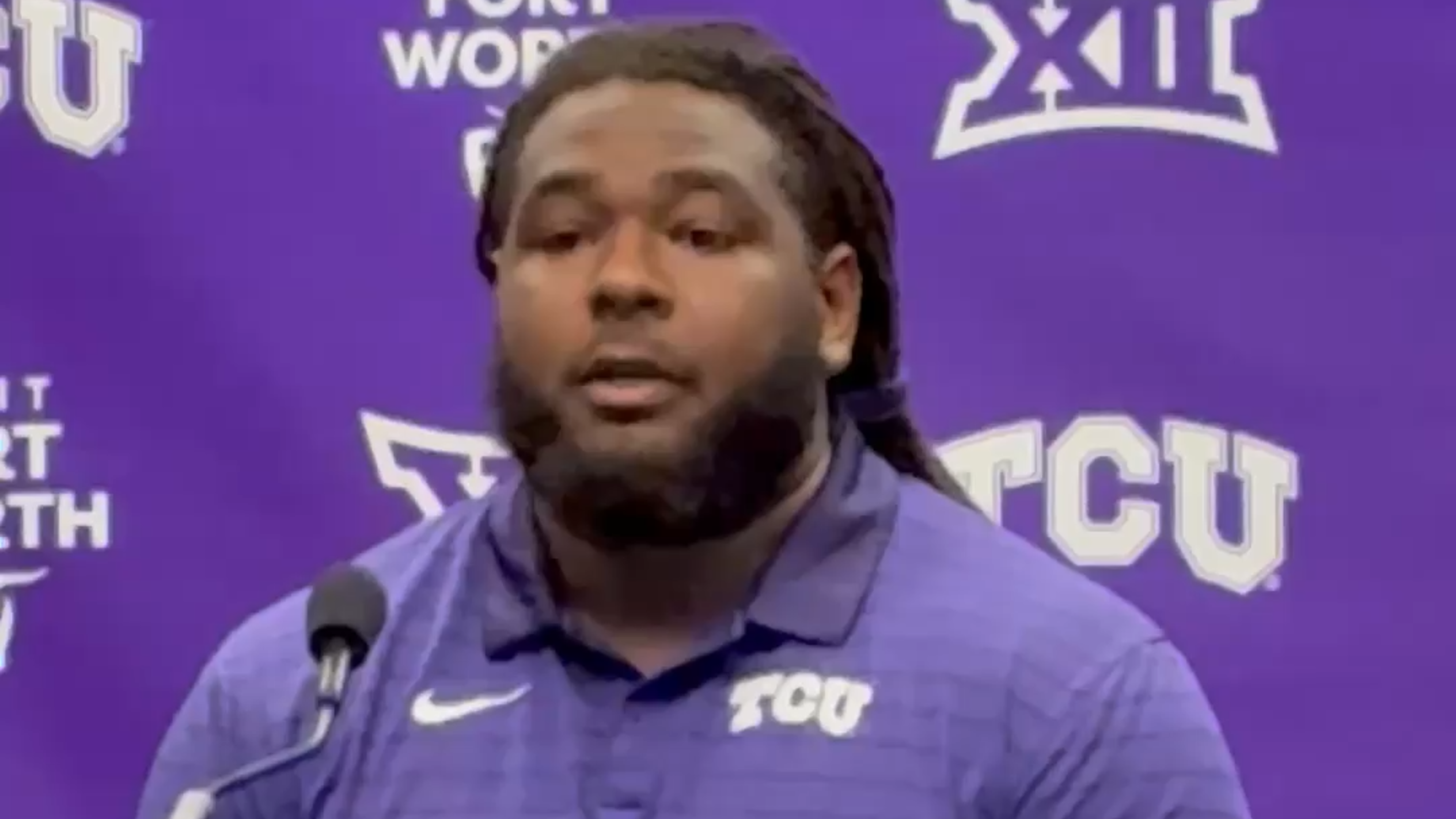 New TCU offensive lineman, "Coming here was easy"