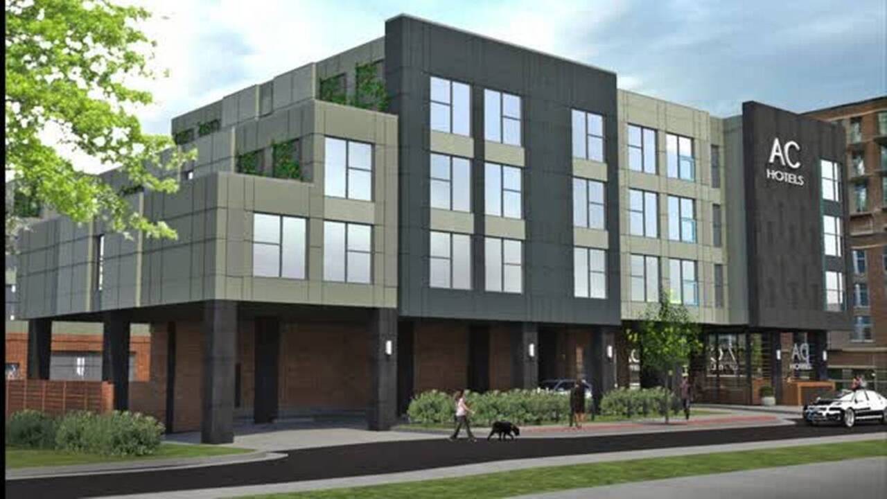 AC Hotel stacking up fast on West Rosemary Street in Chapel Hill