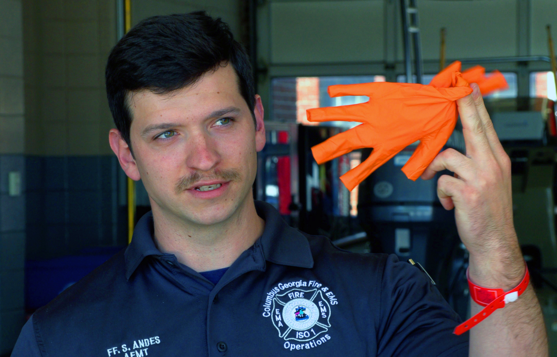 Gloves? No gloves? First responders offer advice, look into their “new normal”
