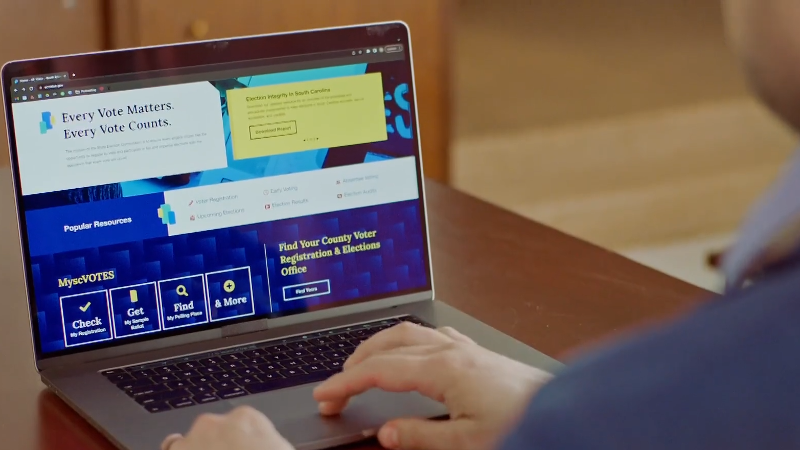 How to register online to vote in South Carolina?