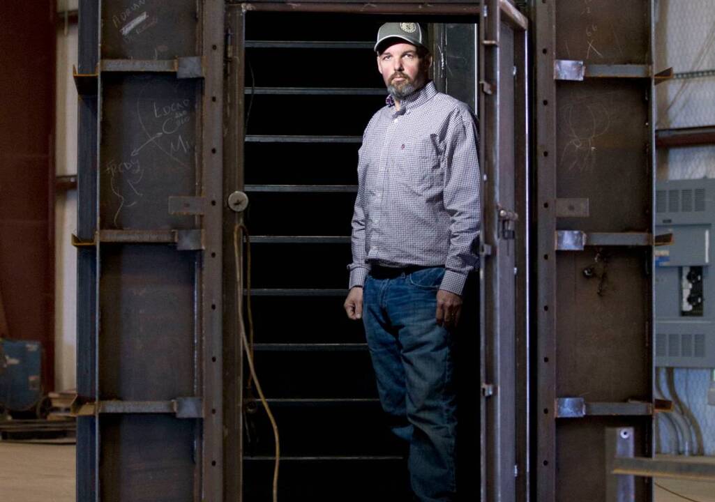 Bomb-shelter builder stays busy as customers prep for ‘Trumpocalypse’