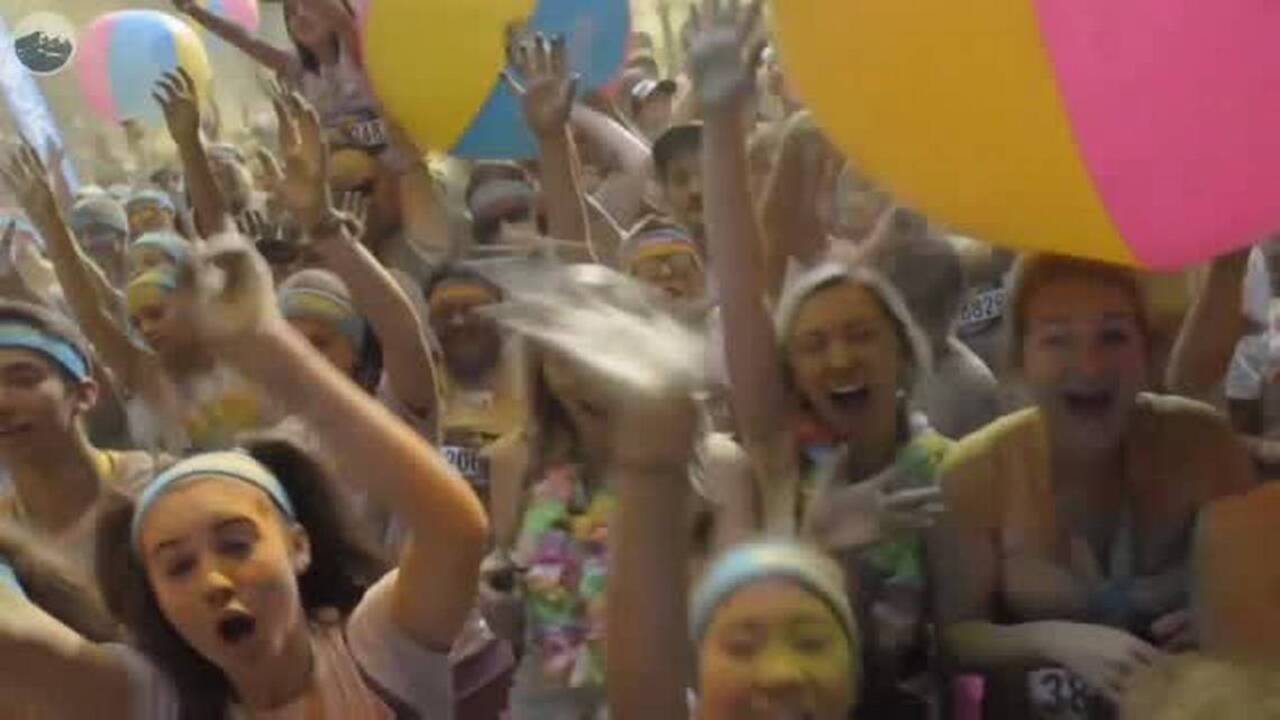 Watch highlights from The Color Run 5K in Bellingham