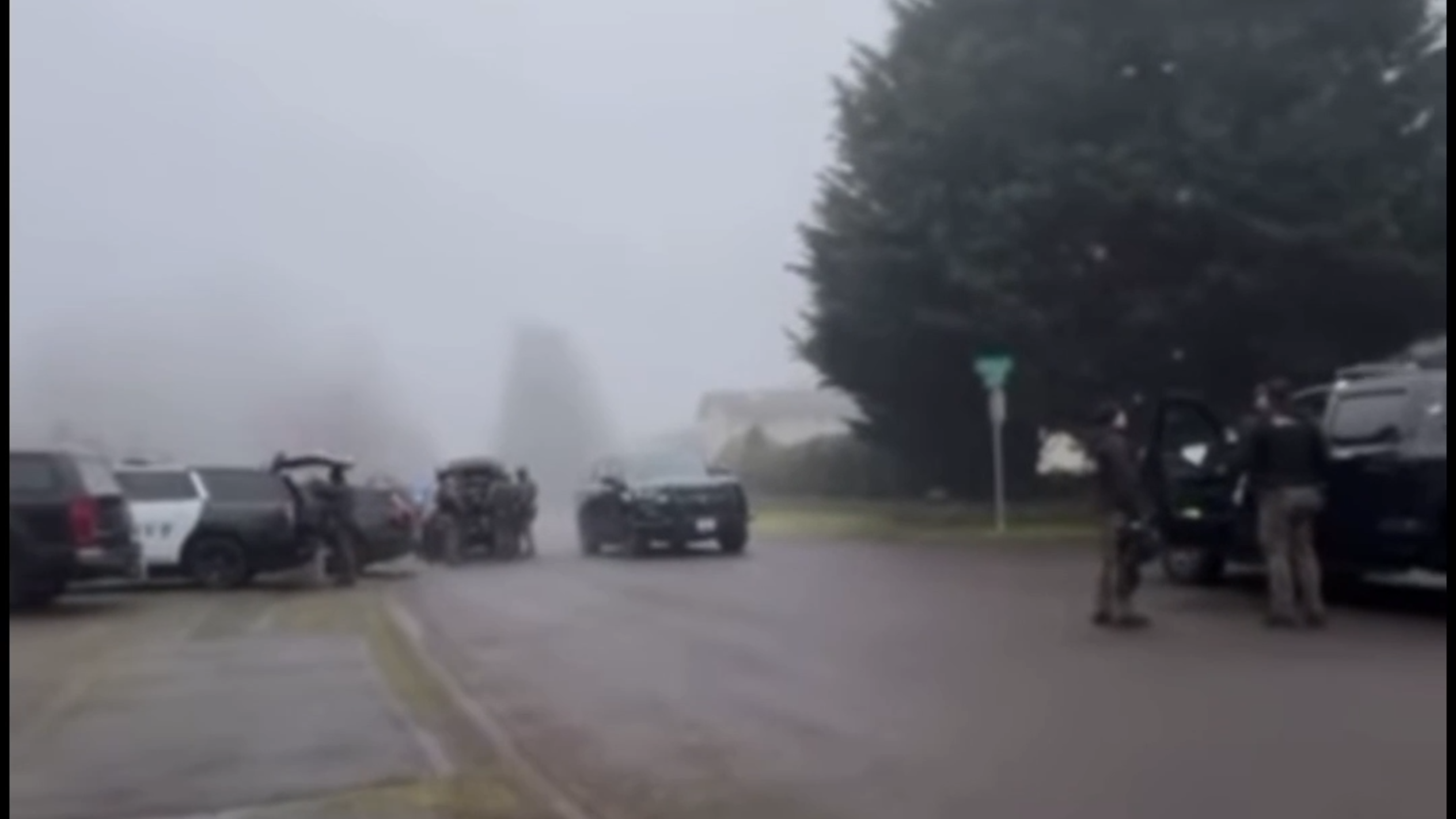 Thurston Co. Commissioner records Sheriff SWAT Team response