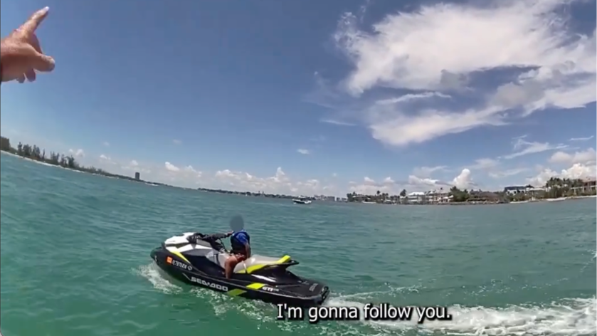 Sarasota Police stop 8-year-old driving personal watercraft