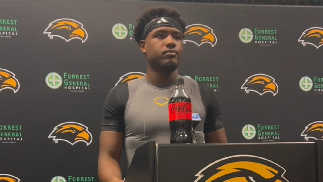 Southern Miss quarterback Braylon Braxton talks his performance in win over Jackson State
