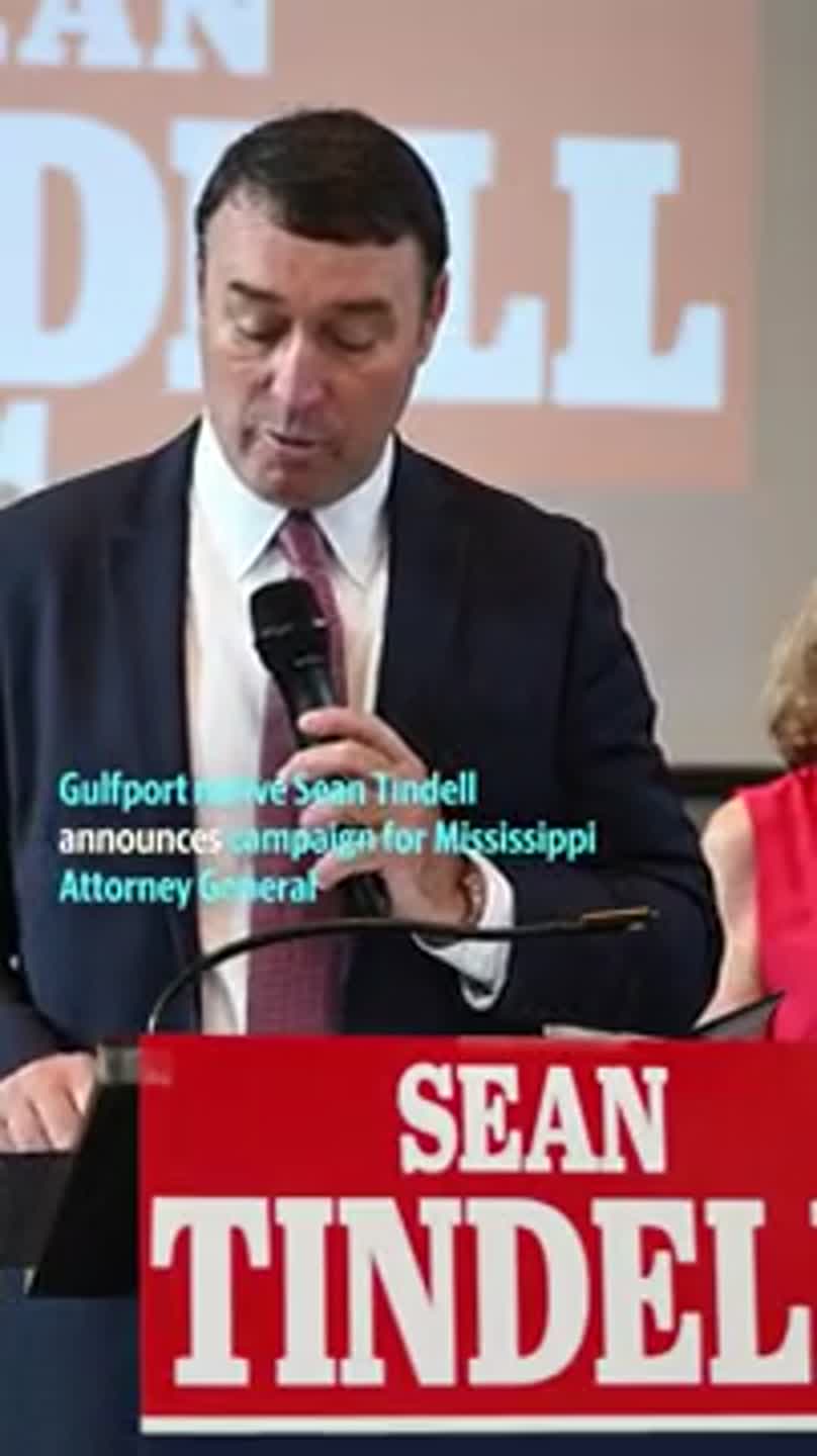 Sean Tindell announces campaign for Attorney General