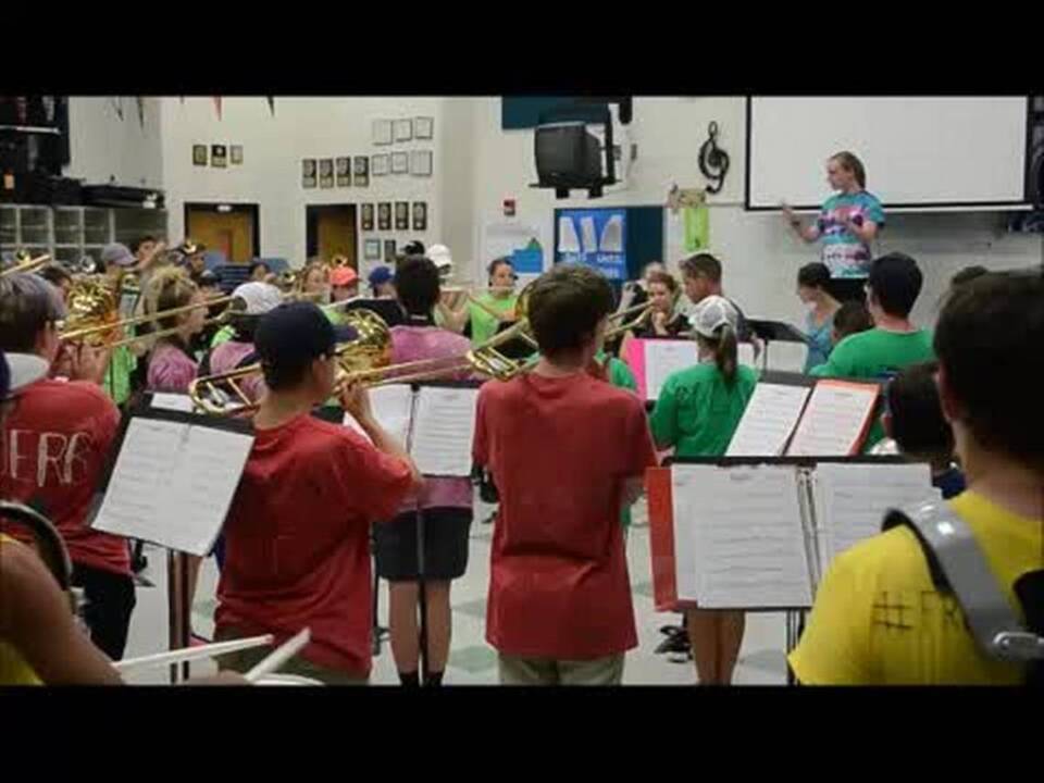 115 in marching band become 1 big family at Lake Norman High