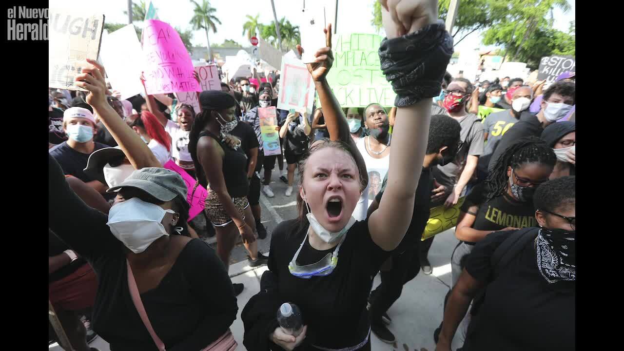 Así fue como Miami pidió el fin de la brutalidad policial durante una semana de manifestaciones