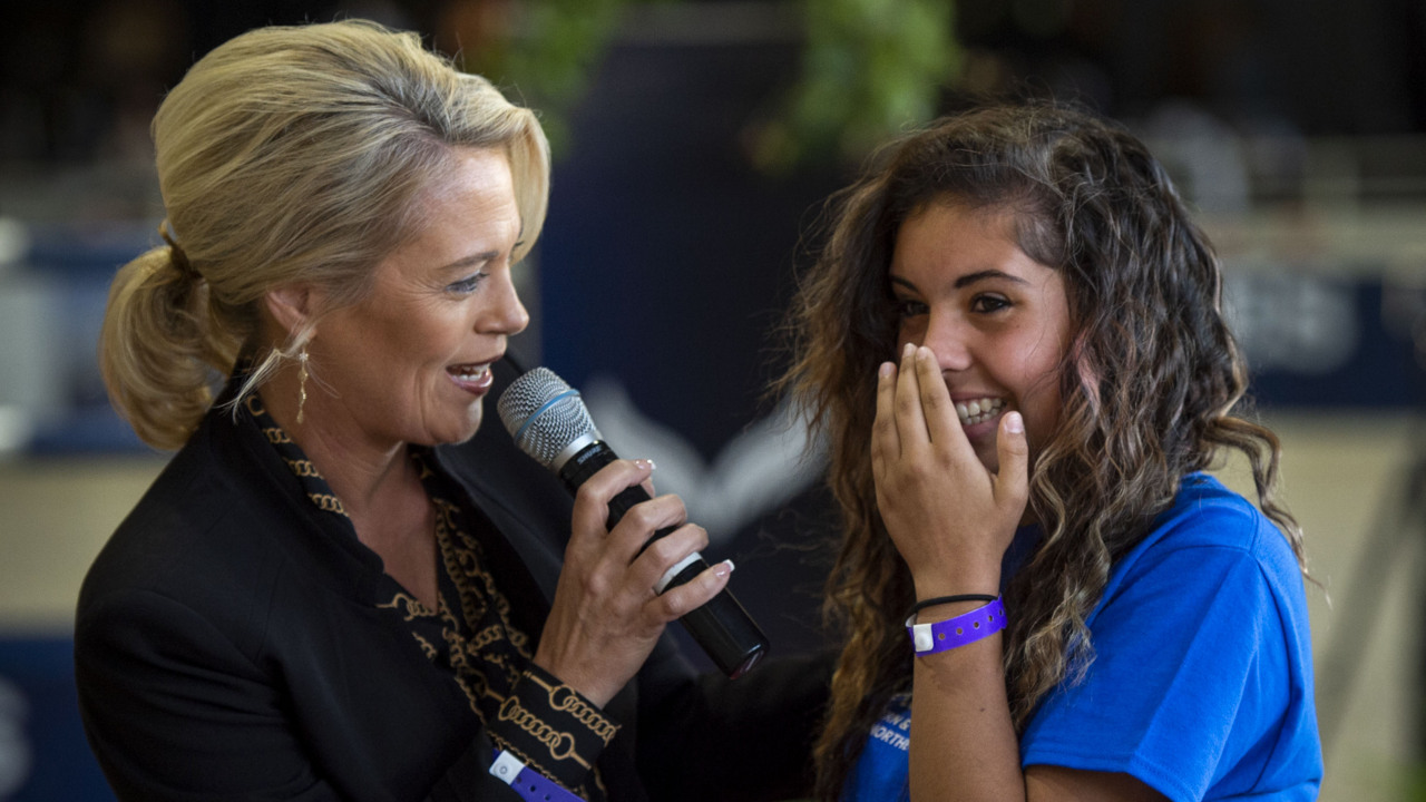 She has an incurable heart condition and wished for a horse