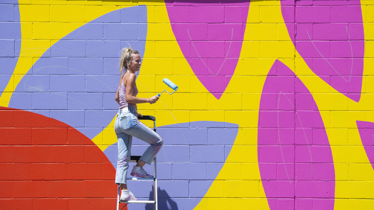 North Natomas mural ‘brightens up’ bike trail while encouraging people to be active