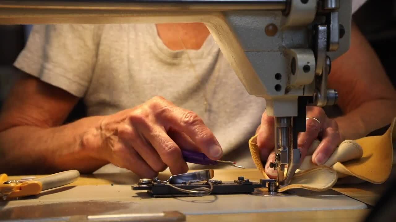 Guess where the most sought-after bull riding gloves are made?
