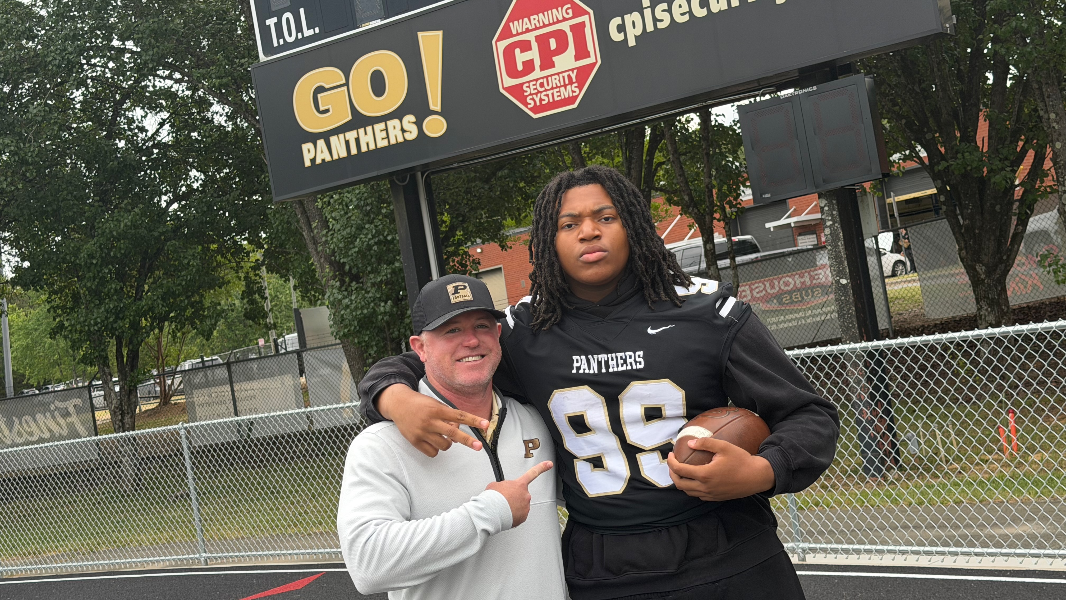 WATCH: Providence High lineman Cory Cunningham drawing heavy attention