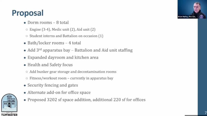 Tumwater fire station to undergo $7.6 million renovation