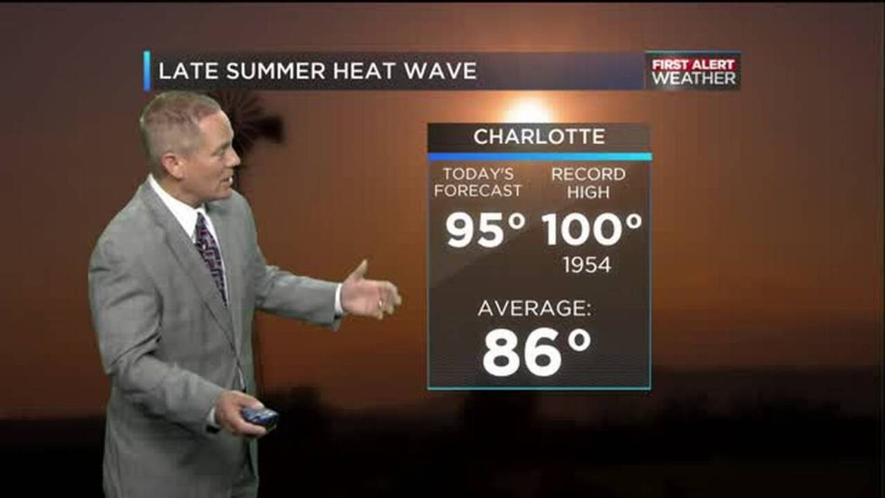 WBTV First Alert Weather forecast for 08.26.16