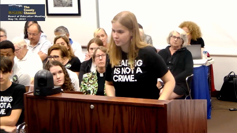 Against book bans in public schools, SC college student shares her Beaufort Co fight