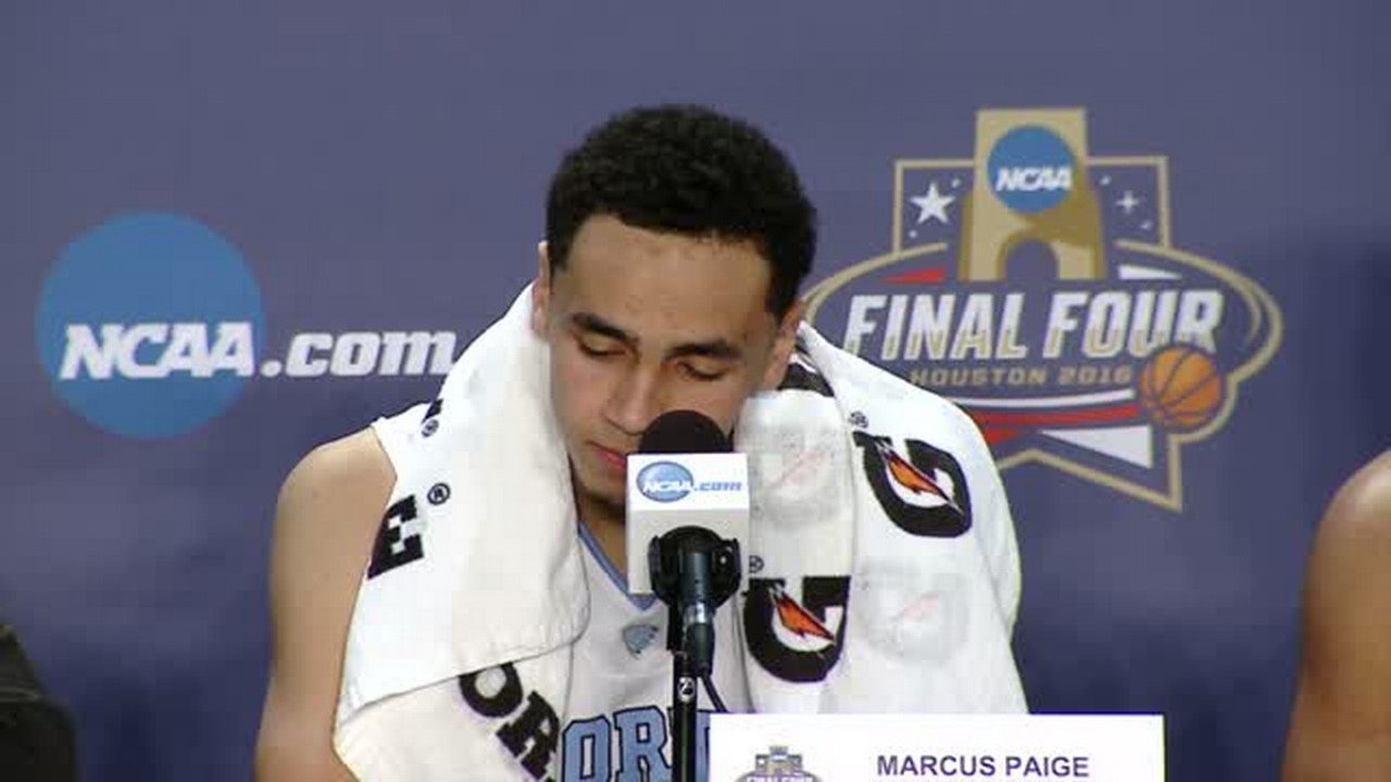 UNC's Marcus Paige: 'I have to take off this jersey, and I never get to put it back on
