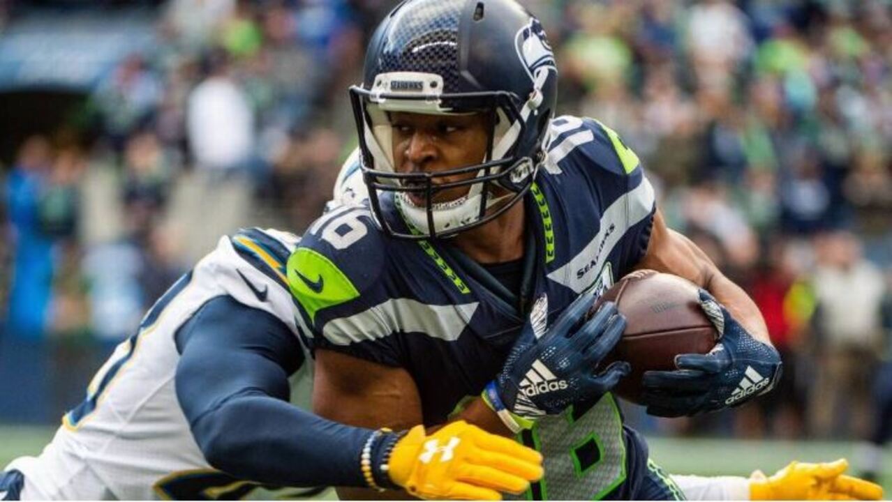 Tyler Lockett about his career year receiving—and not dropping passes for Seahawks