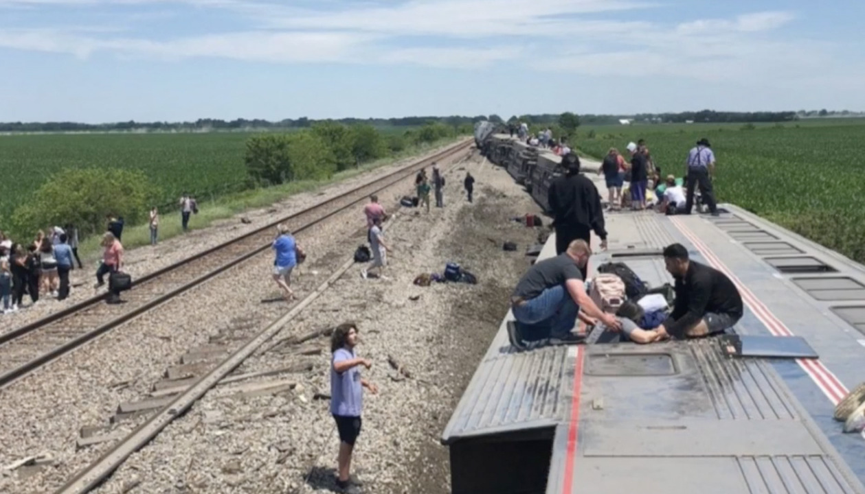 ‘I’ve had enough’: Man who had near miss in Andover tornado survives Amtrak crash