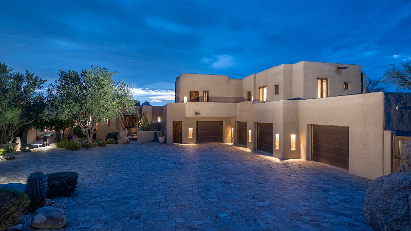 Desert oasis built over stream hits the Arizona market