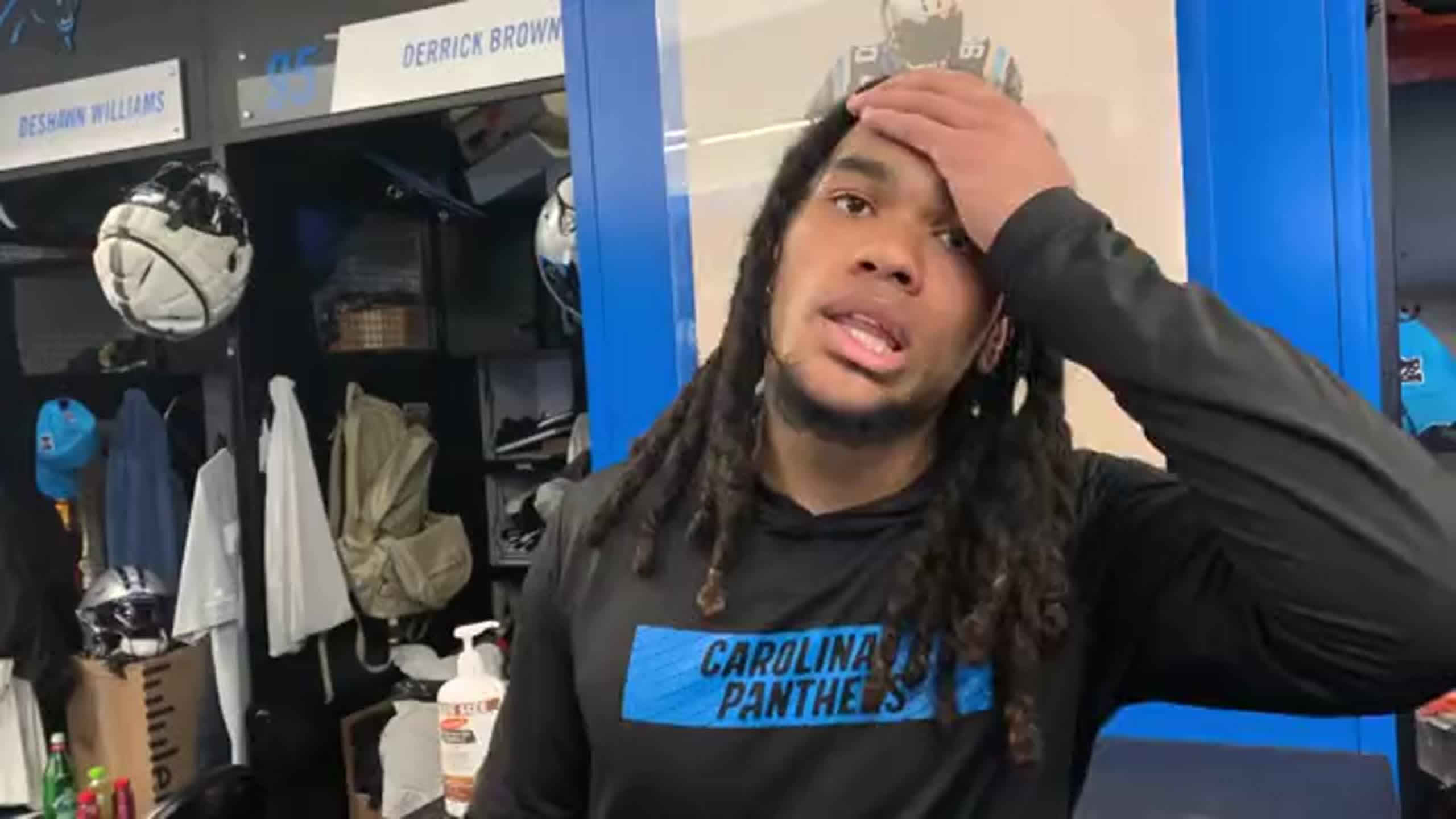 VIDEO: Panthers RB Jonathon Brooks on returning to action