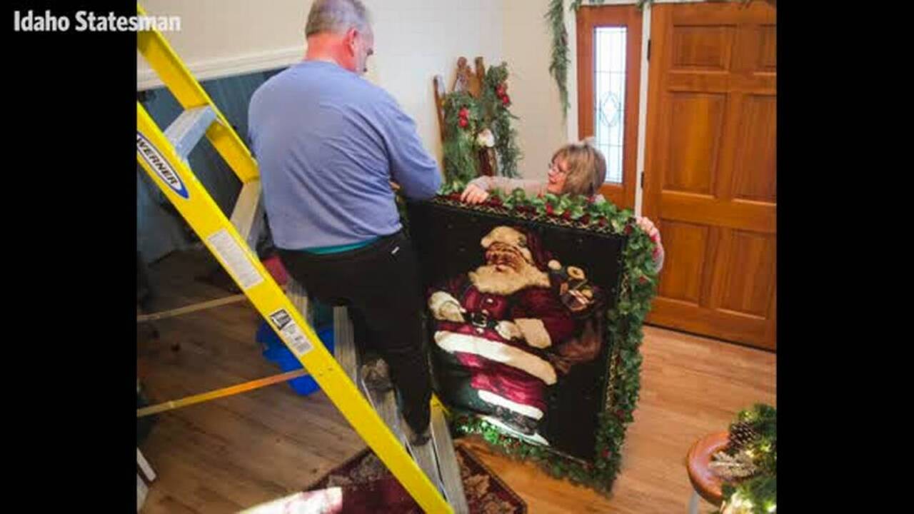 Boise couple decorates their house with Christmas magic
