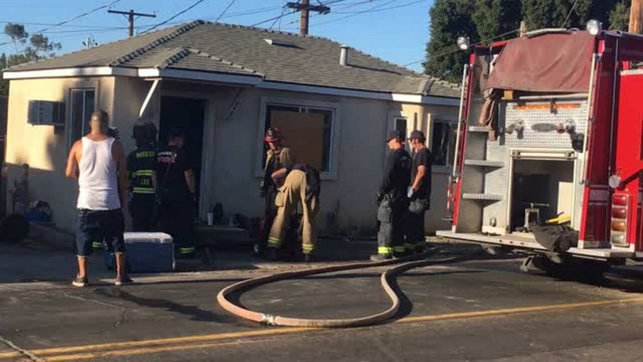 Fire damages house in Ceres (Video) | Modesto Bee