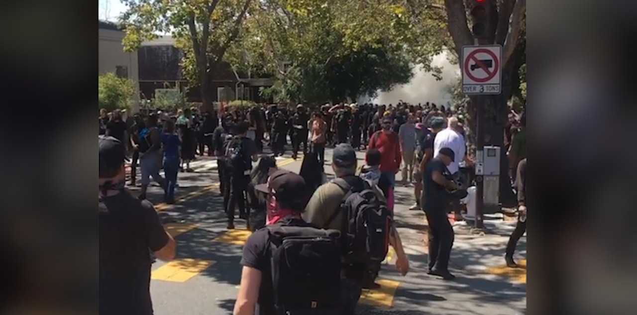 Antifa activists are anarchists, and they’re violent