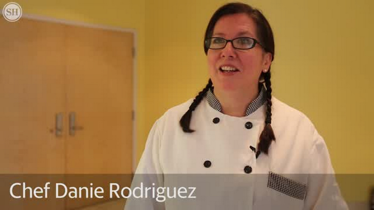 Chef Danie cooks flounder