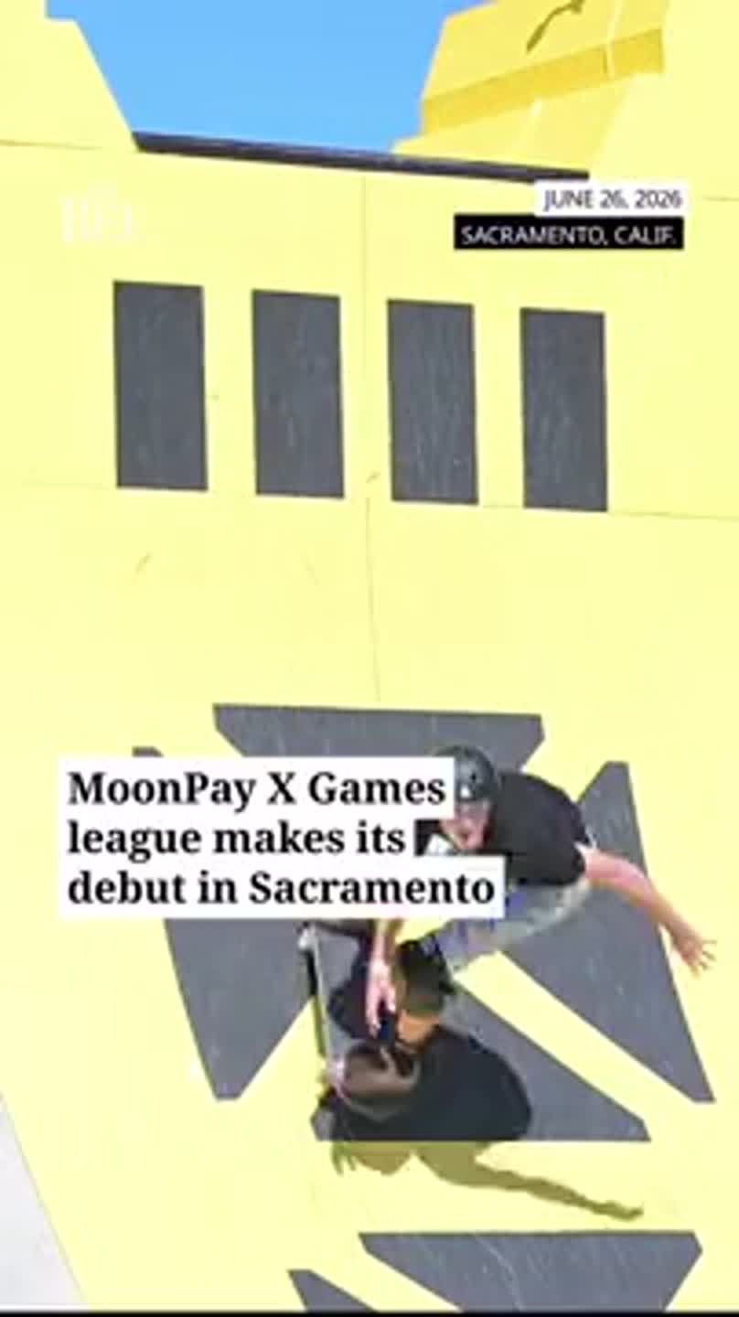 See MoonPay X Games league make its debut in Sacramento