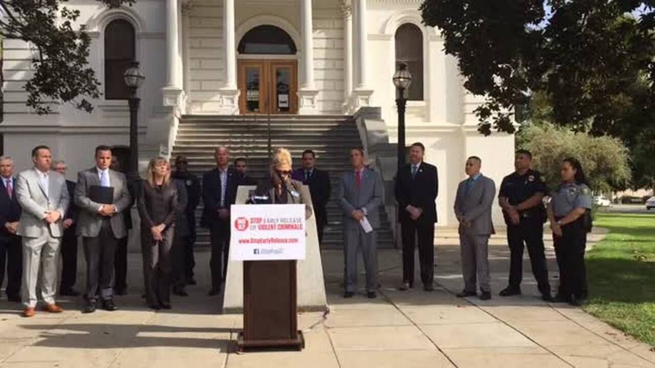 Law entorcement officials speak against Prop 57