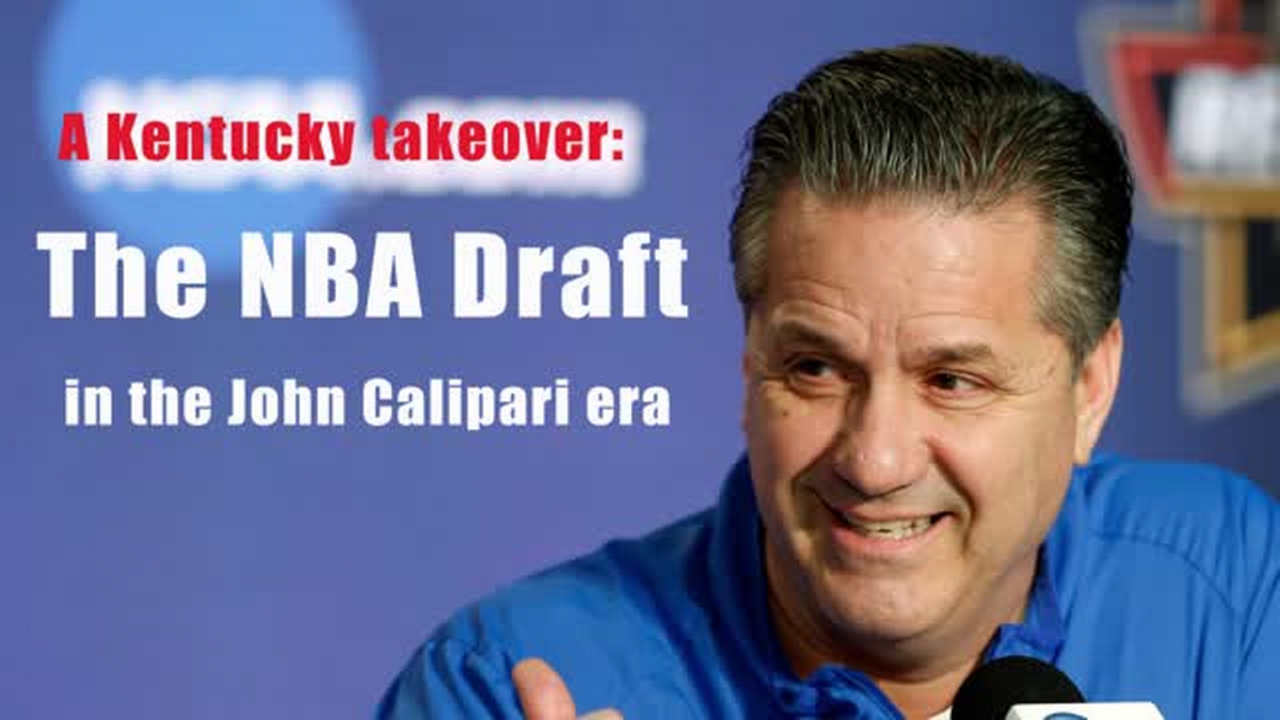 A Kentucky takeover: The NBA Draft in the John Calipari era
