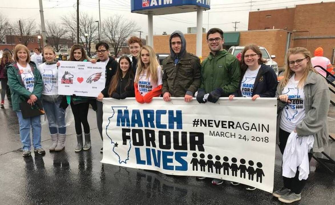 March for your lives, but be ready to save your own