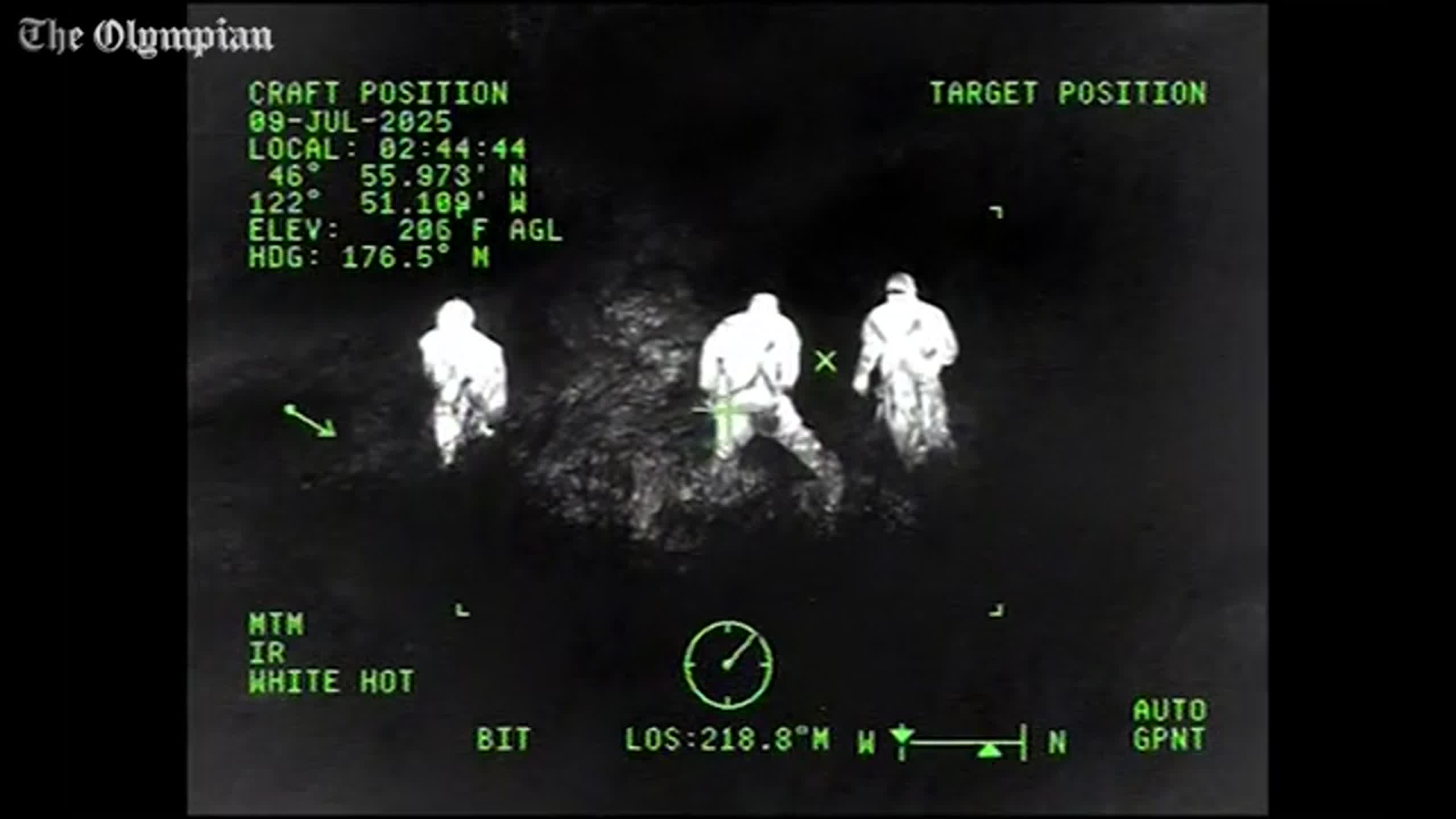 U.S. Coast Guard saves man from Thurston County marsh