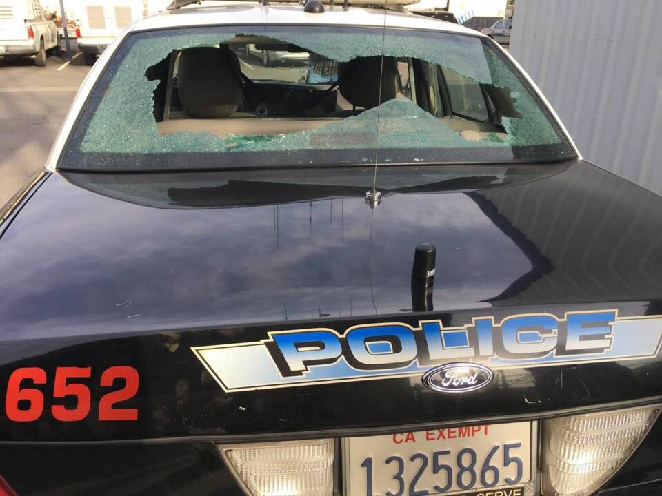 Madera police officer shot at during pursuit through neighborhood