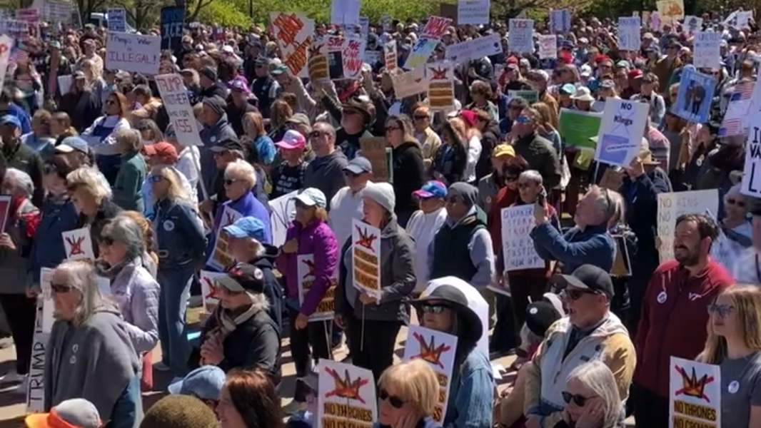 'No Kings' rally in Uptown draws thousands of protesters