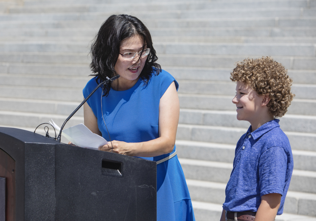 Idaho fifth graders recite essays on the history of Polly Bemis