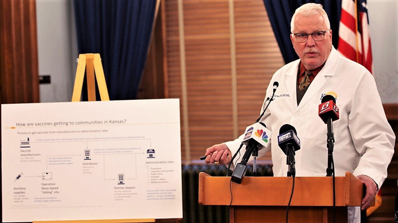 KDHE’s Lee Norman talks about vaccine distribution in Kansas