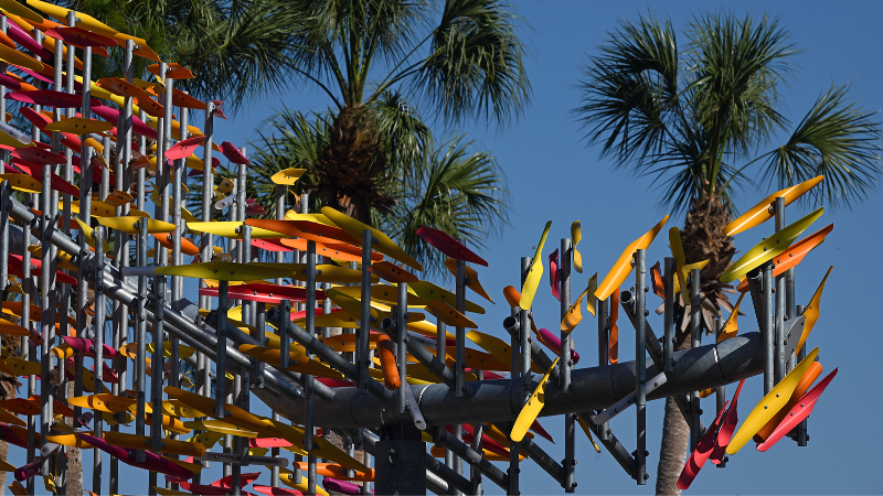 Bradenton adds The Singing River sculpture to Riverwalk East