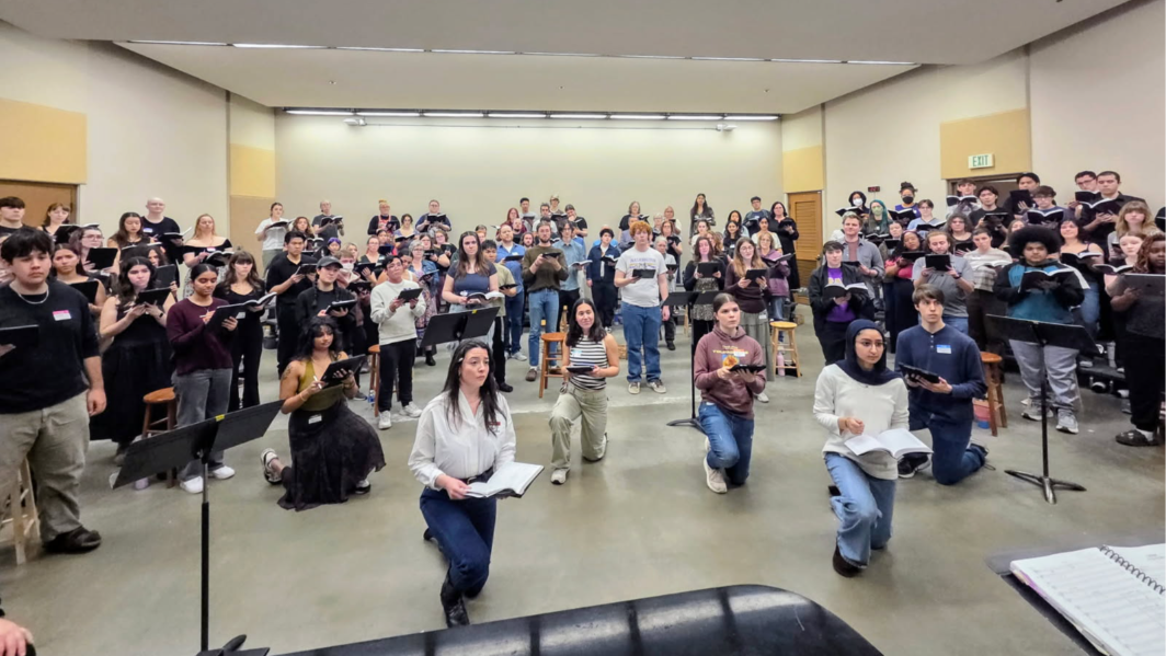 University choirs prepare for Tacoma performance of "Considering Matthew Shepherd"