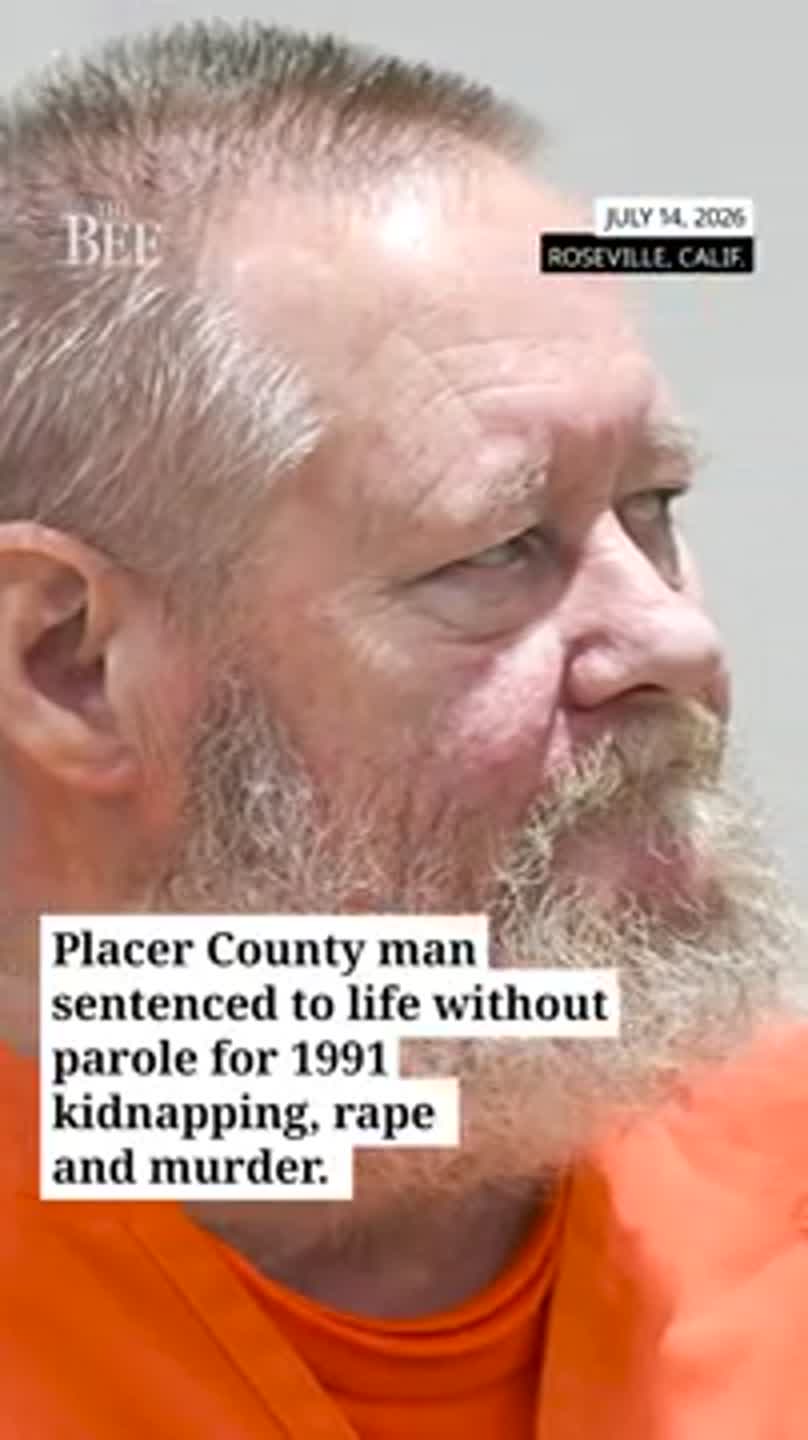 Listen to Placer County DA speak about life sentence for 1991 cold-case murder