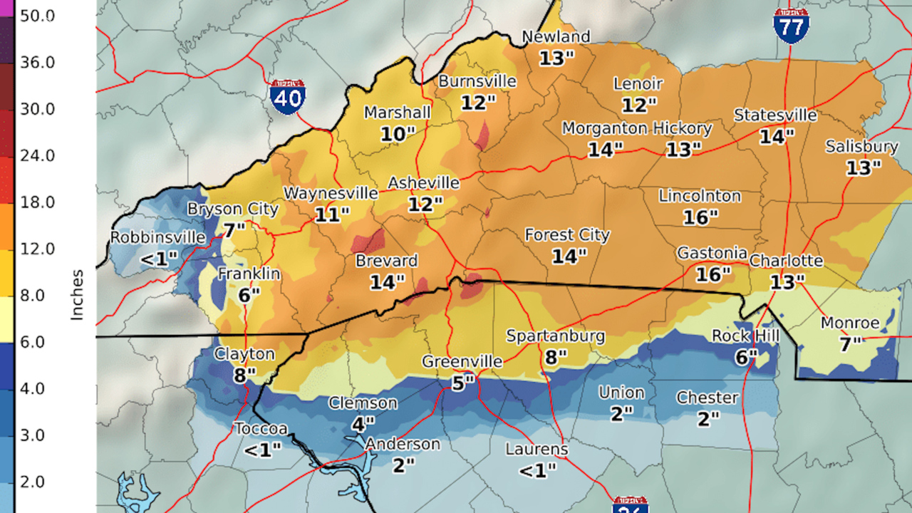 Latest snow forecast for North and South Carolina | Raleigh News & Observer