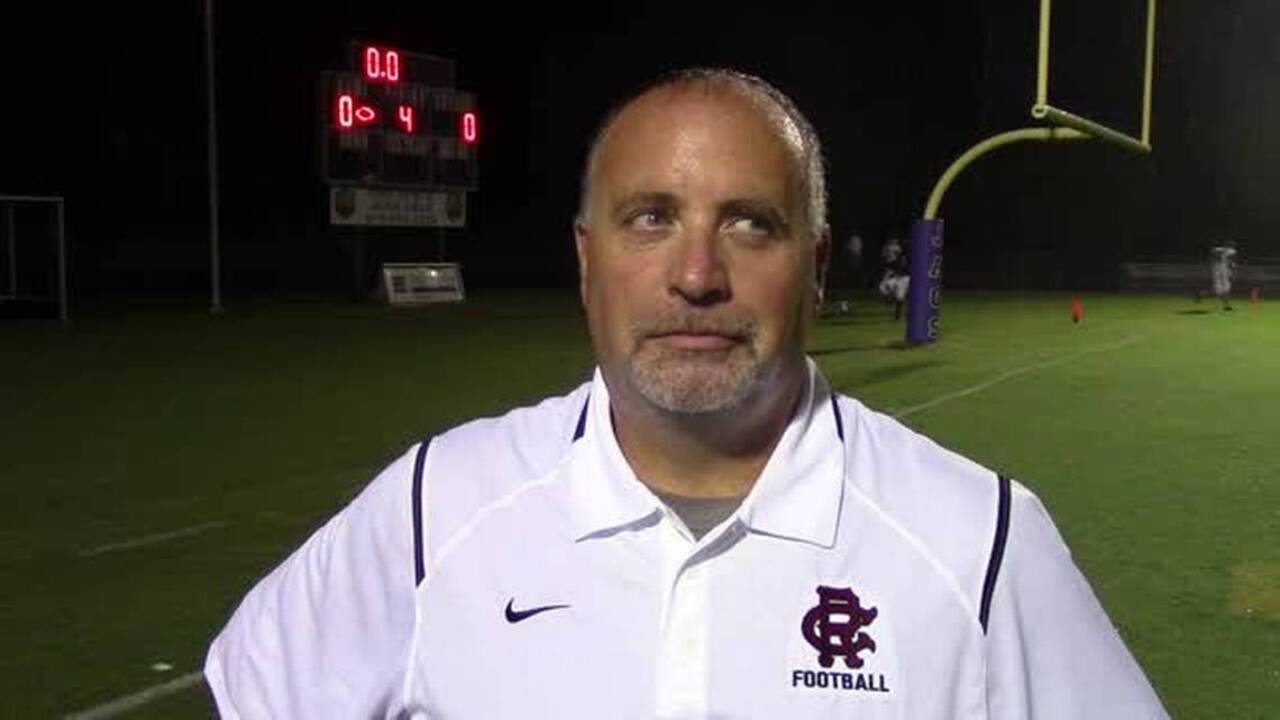 Cedar Ridge head coach Scott Loosemore on his team's 60-0 season opening win