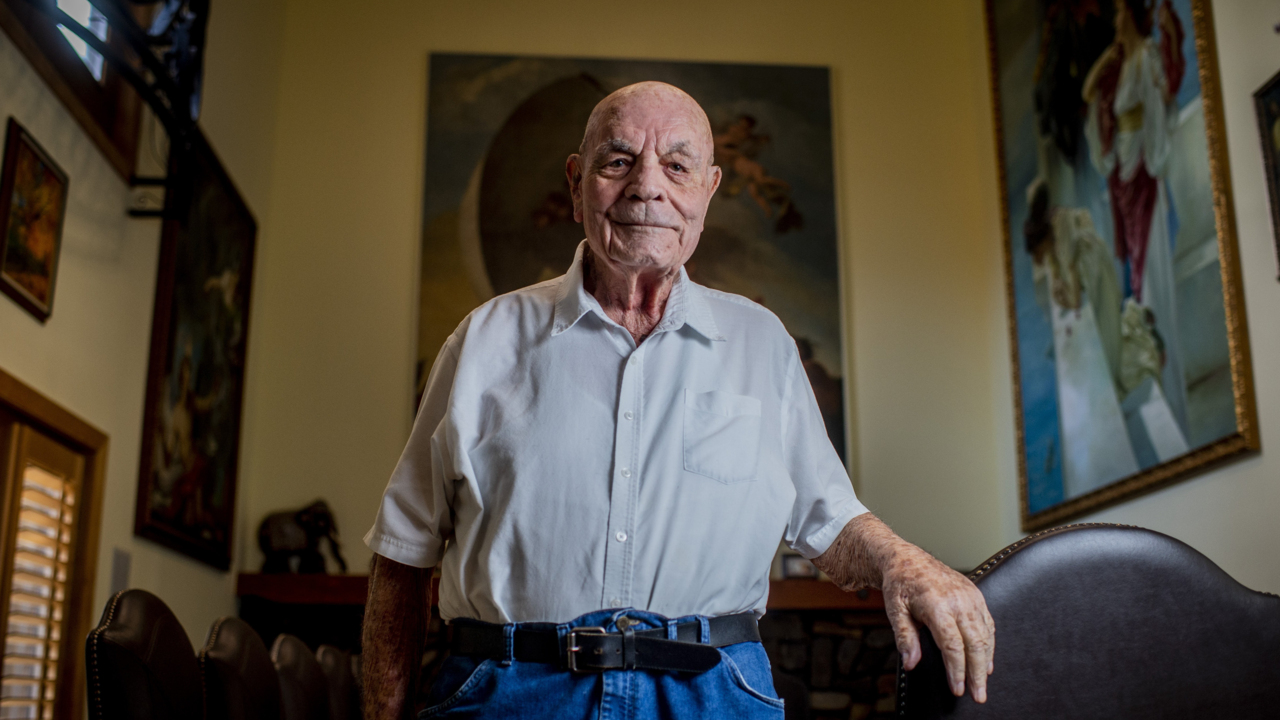 ‘I love Sacramento.’ Ritz Naygrow celebrates his town and his life as he turns 100