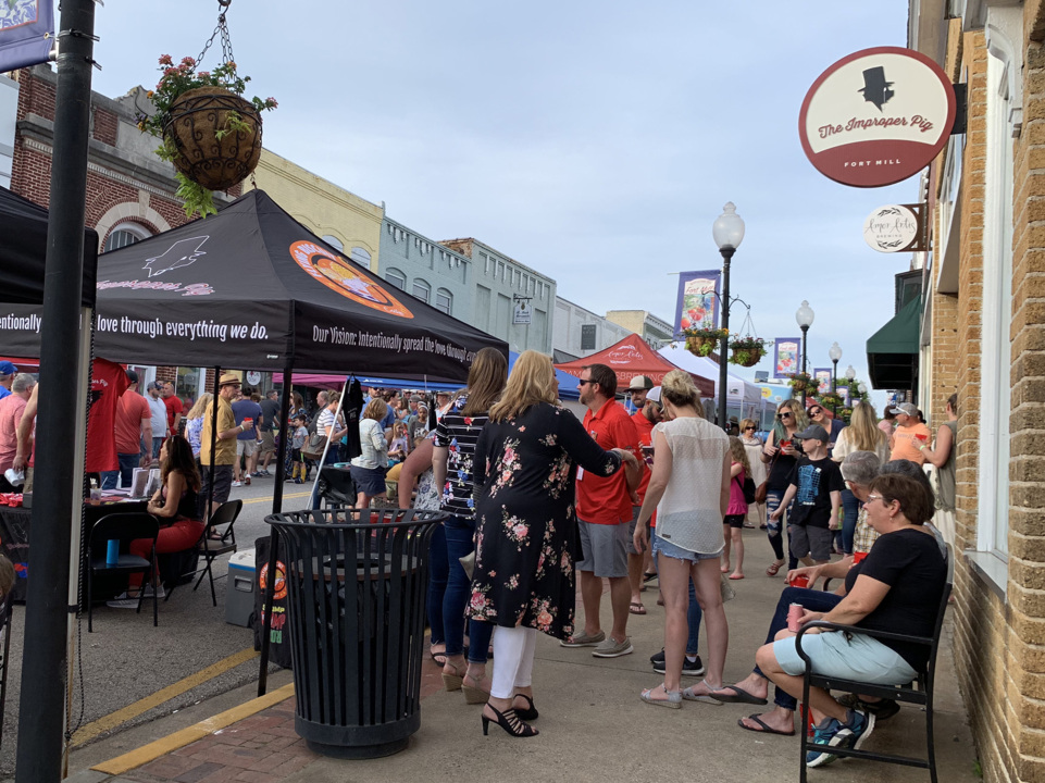 Why were dozens of food and crafts vendors setting up shop in a Fort Mill park? Here’s why.