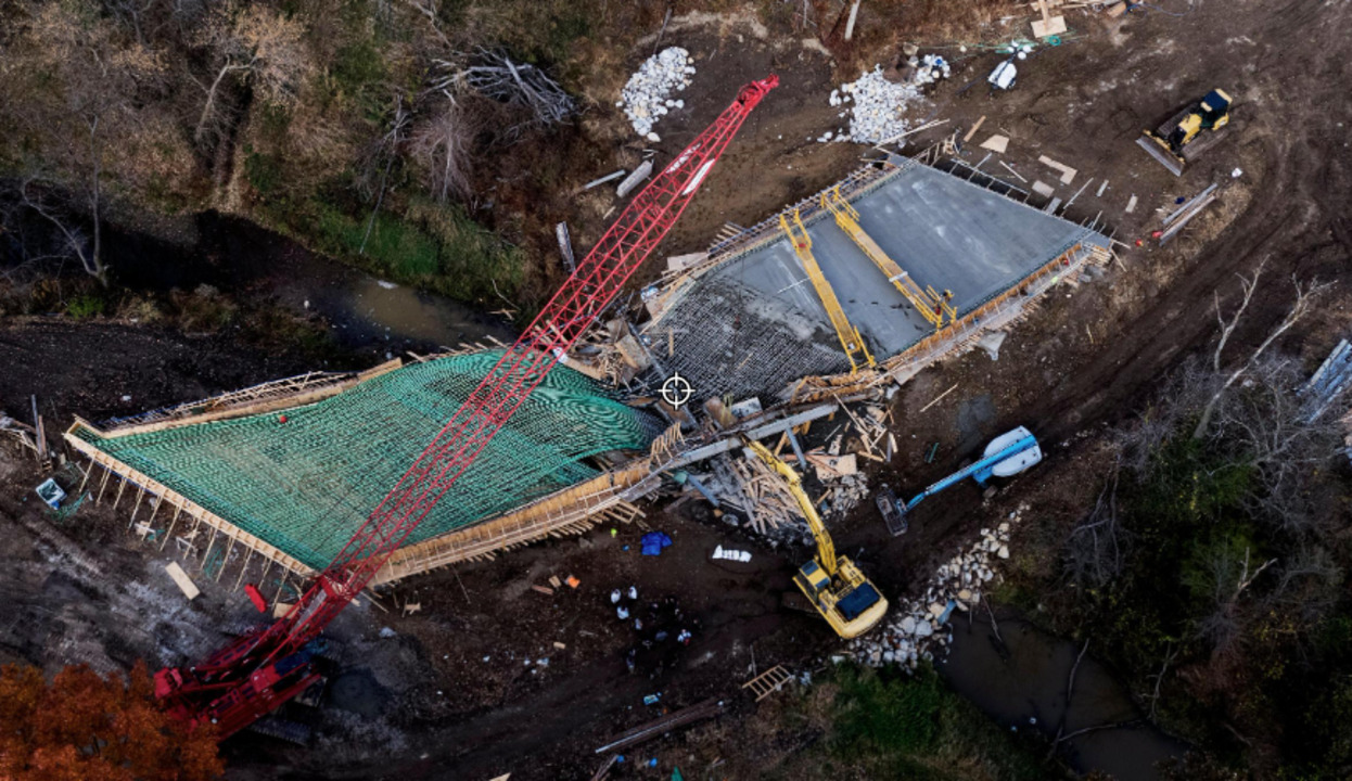 One worker killed after bridge collapse in Clay County (Video) | Kansas ...