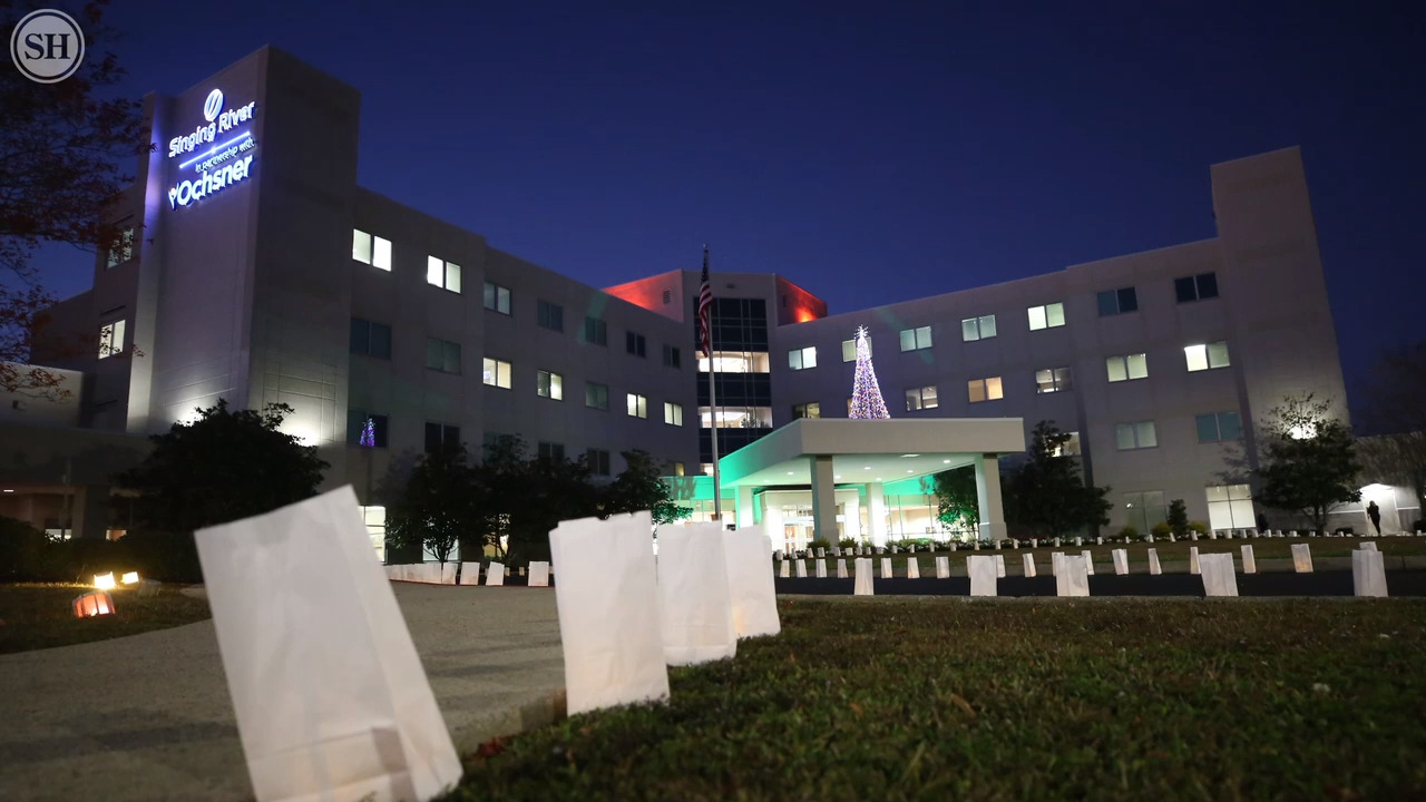 ‘They are the light’ Singing River hospitals honor frontline workers