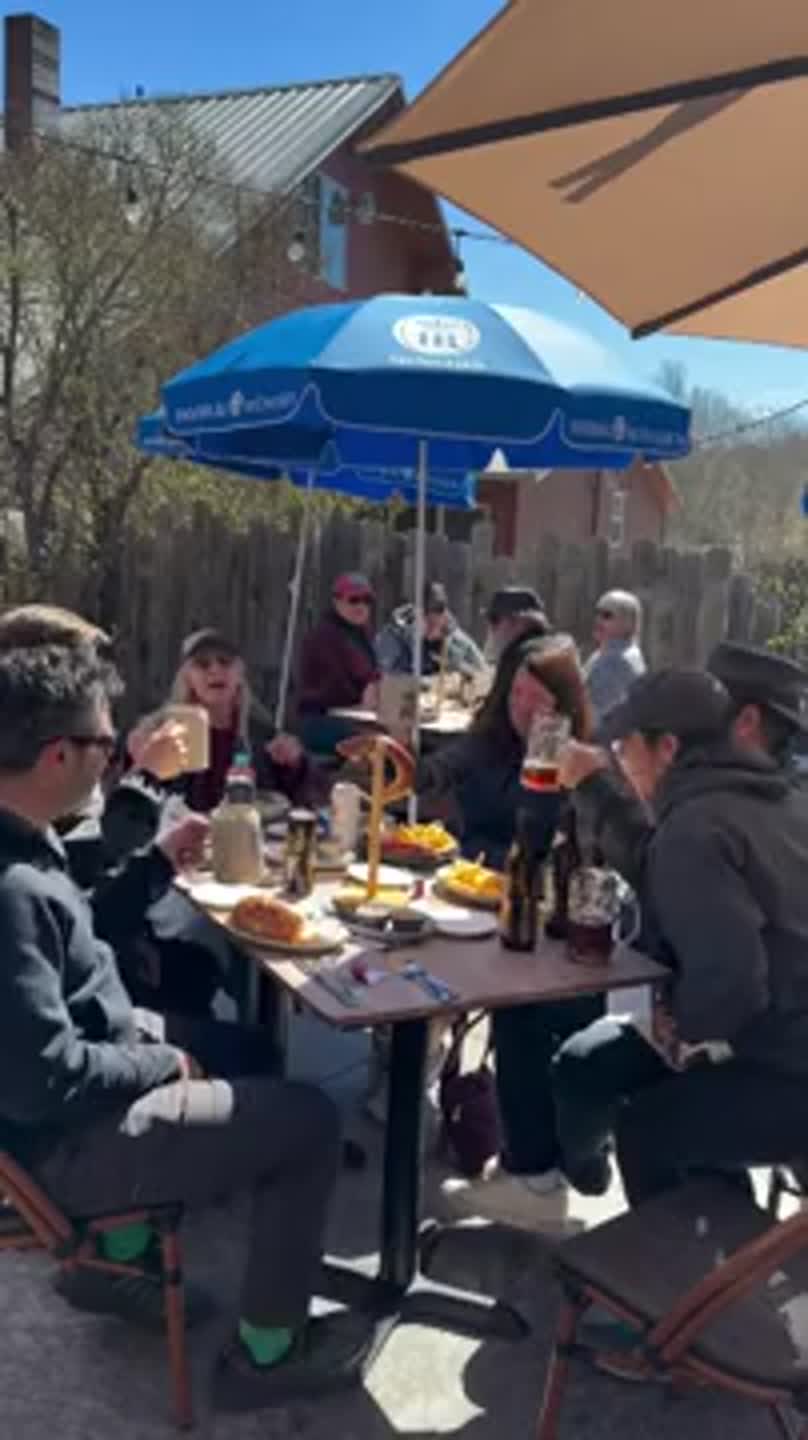 Customers feel festive at German restaurant Tante Emma in Garden Valley, Idaho