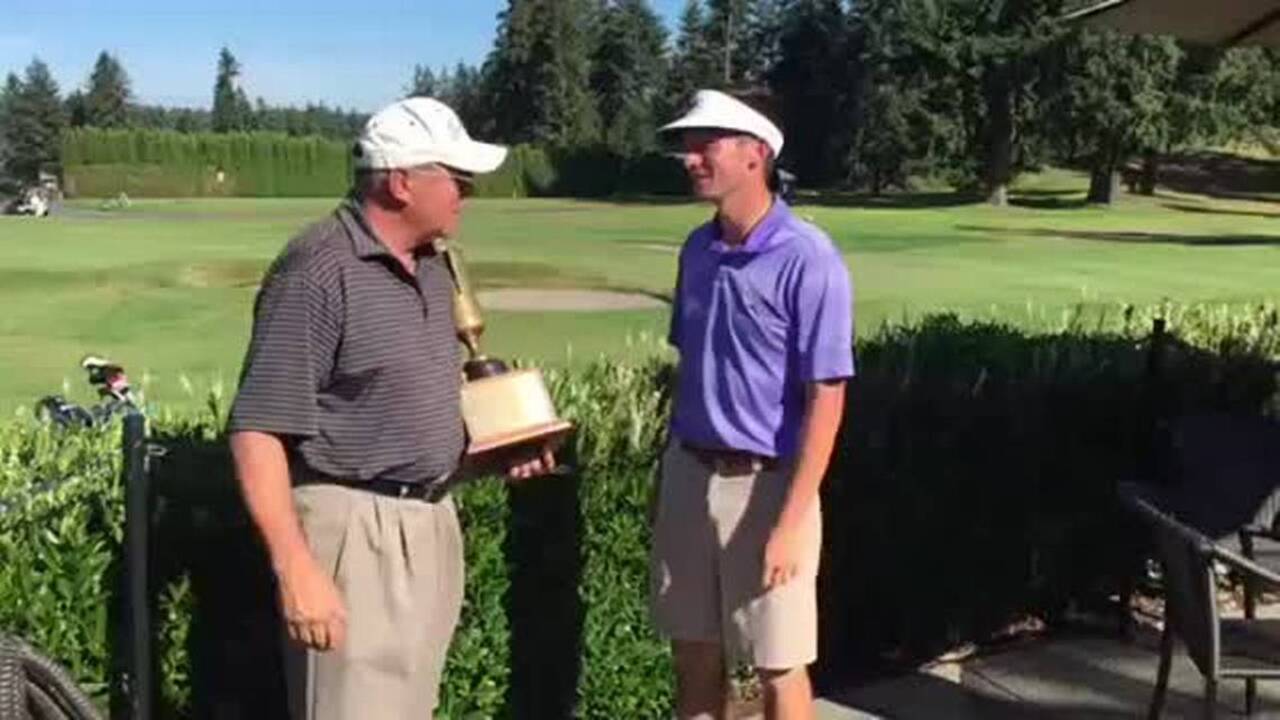 Tyler Salsbury wins Tacoma City Amateur golf tournament
