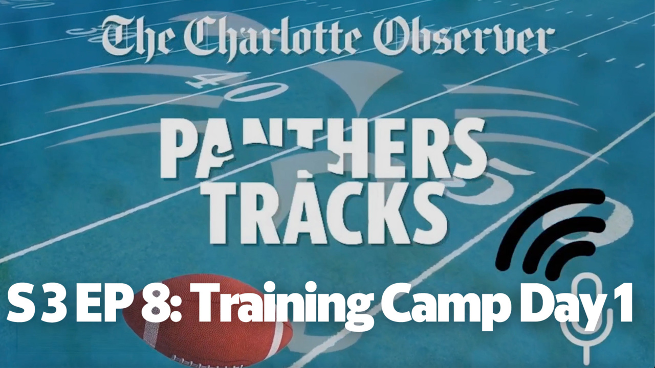 Panthers Tracks podcast: Baker Mayfield or Sam Darnold? Who won Day 1 of Panthers training camp