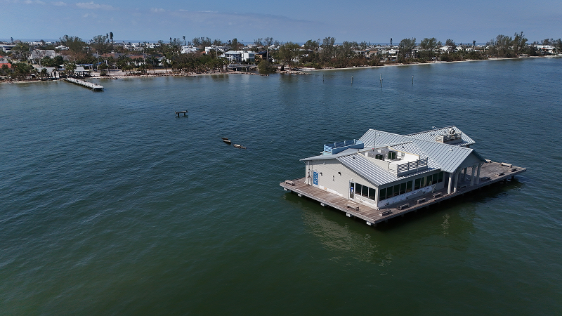 Iconic Anna Maria piers and area after Hurricane Milton